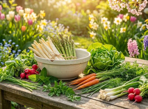 Ernährung im Frühling